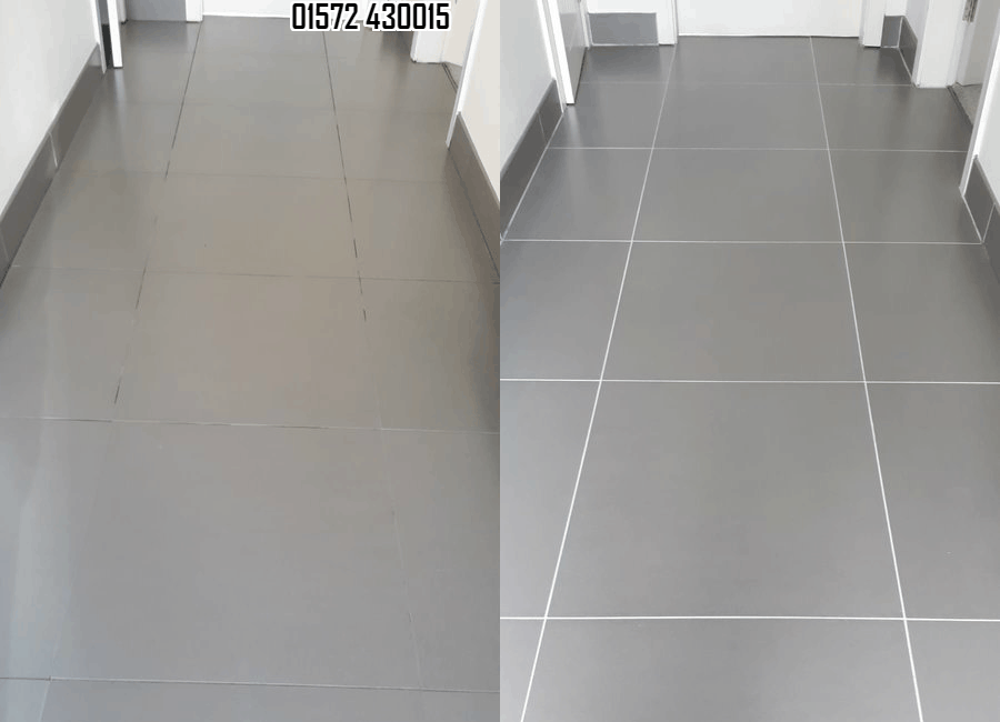 Grout-Re-Colouring & sealing in Oakham 01572 430015
