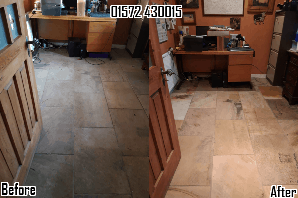 Sandstone cleaning & sealing in Oakham 01572 430015